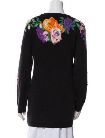 Blumarine Wool Graphic Print Set