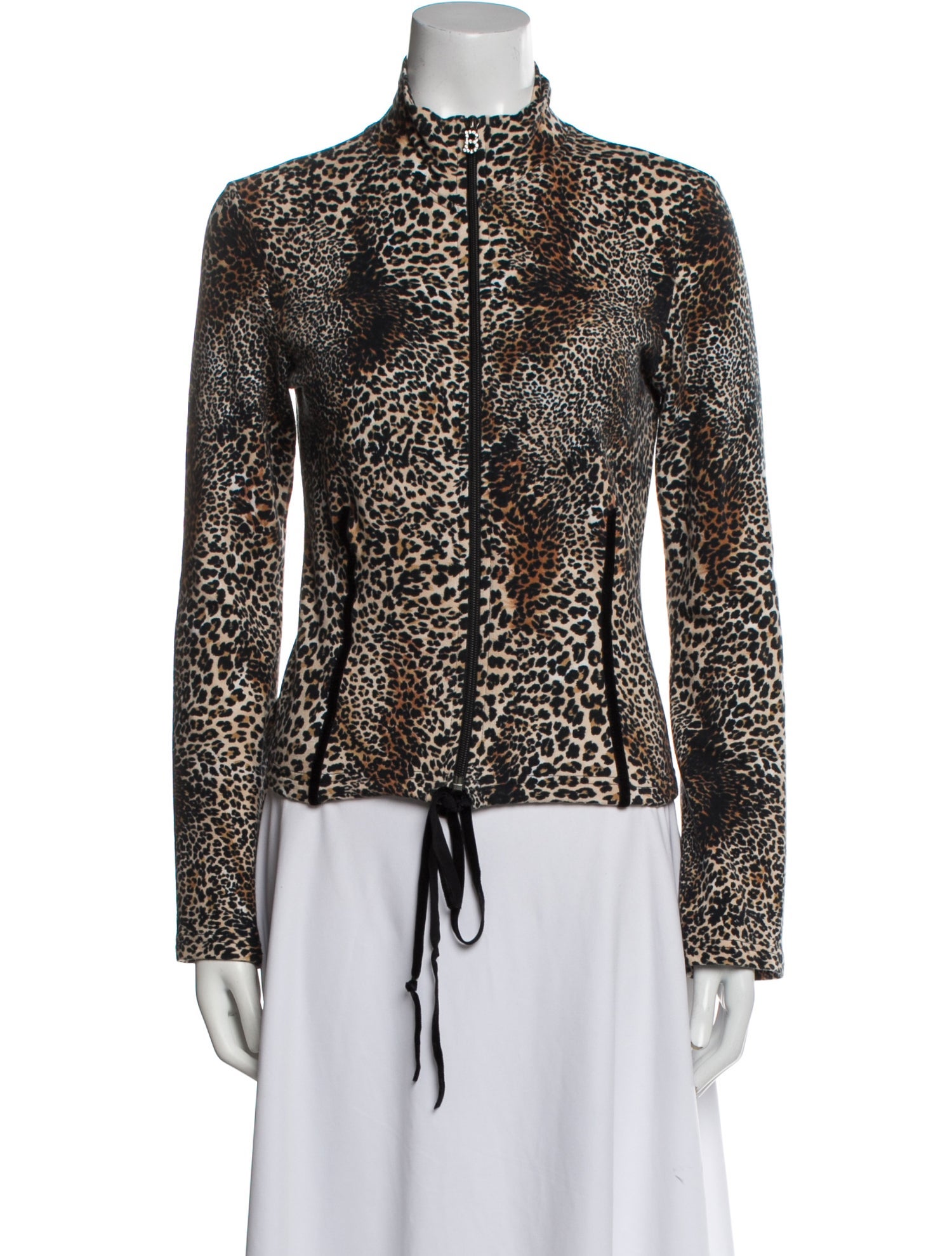 Blumarine Tweed Pattern Jacket