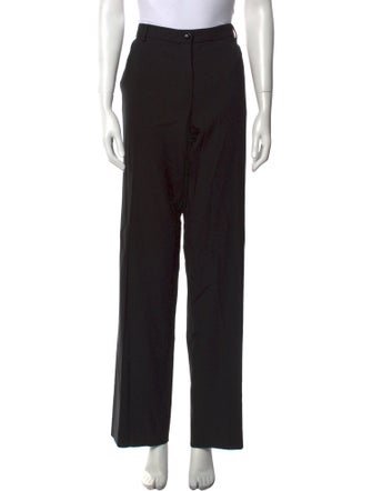 Blumarine Virgin Wool Wide Leg Pants