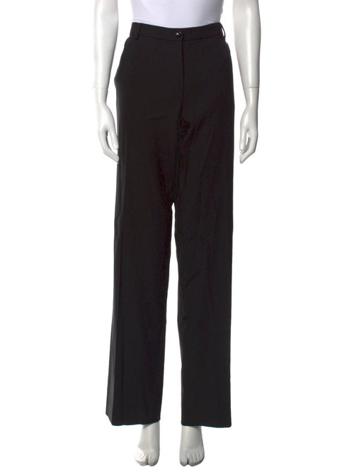Blumarine Virgin Wool Wide Leg Pants