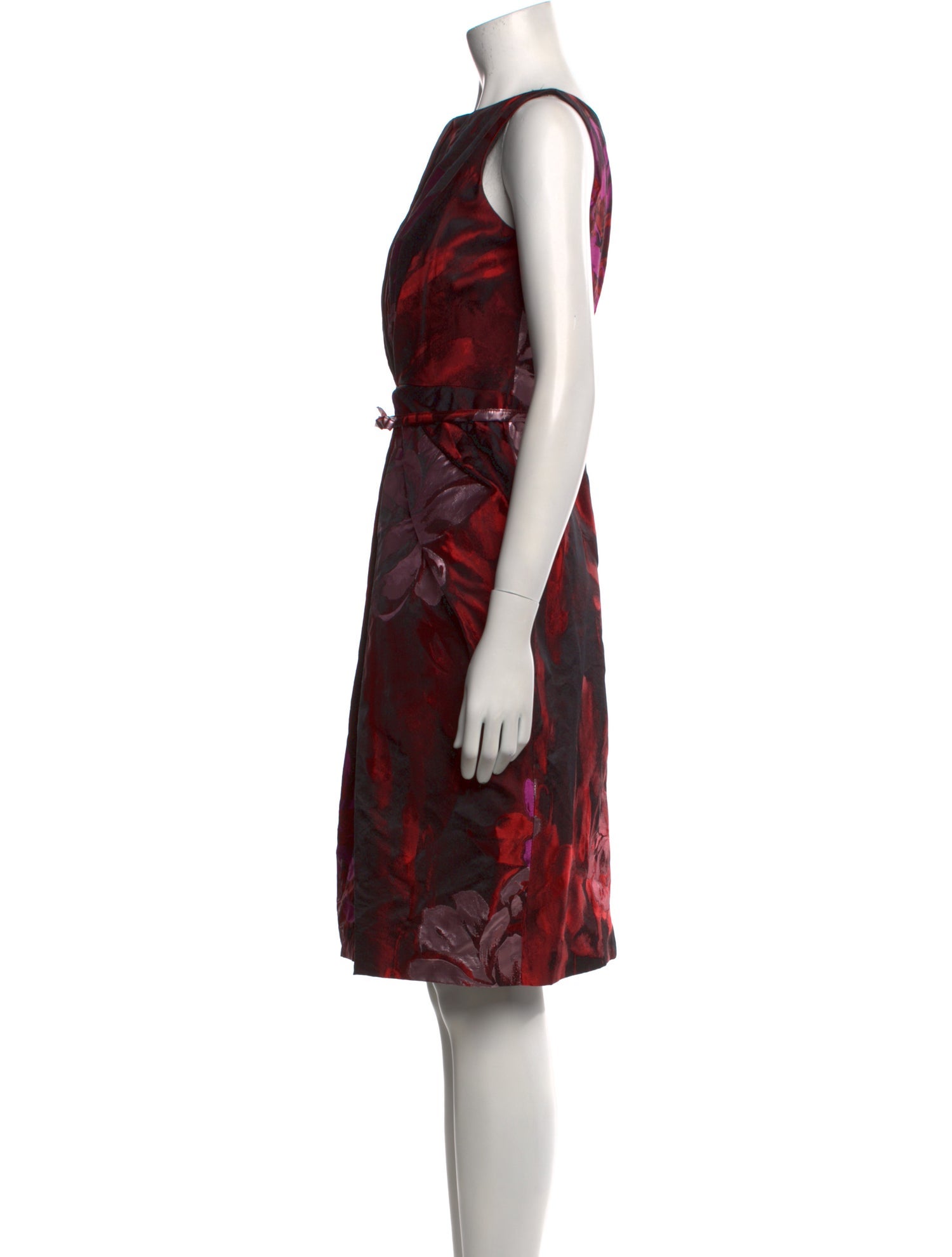 Blumarine Printed Knee-Length Dress