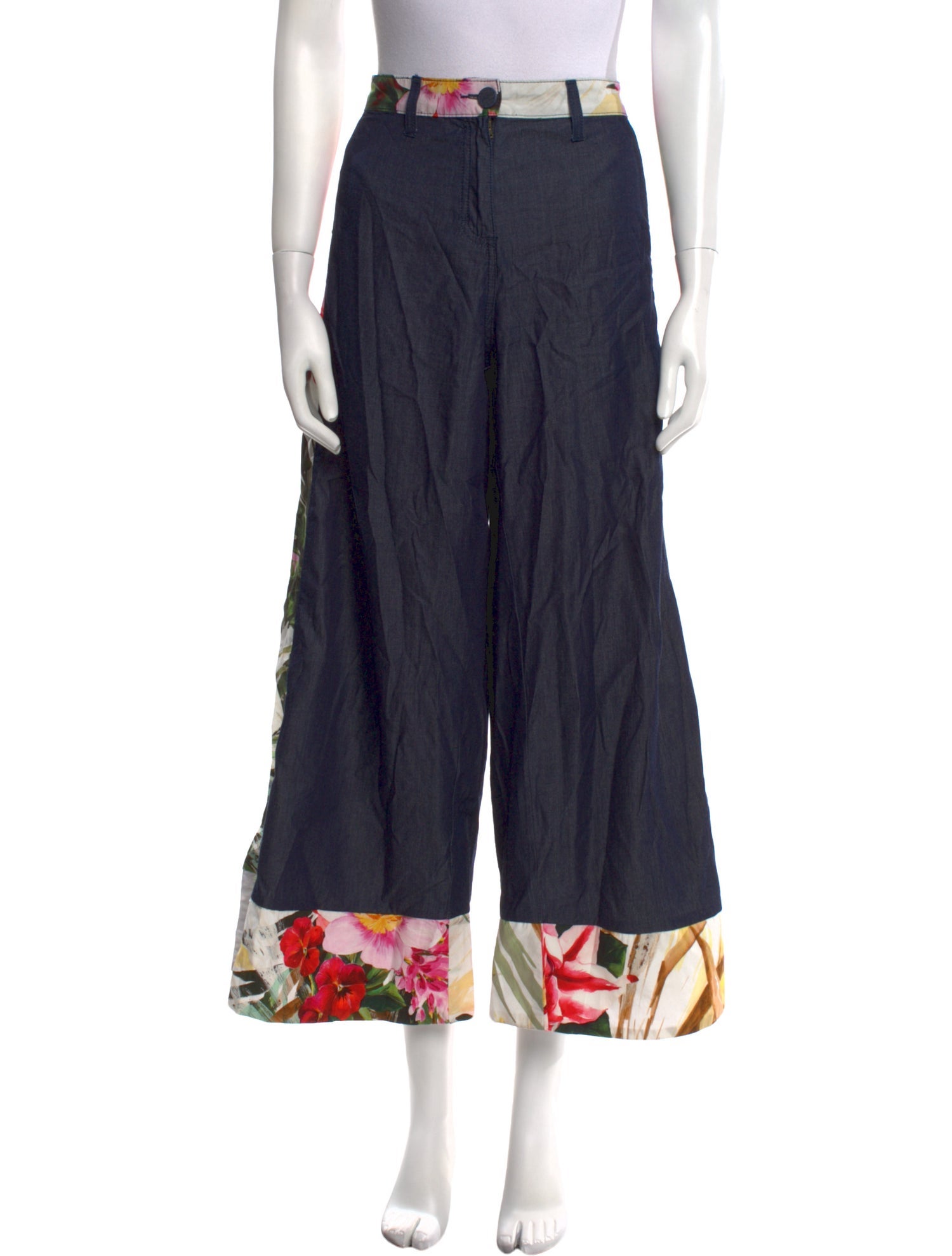 Blumarine 2019 Wide Leg Jeans