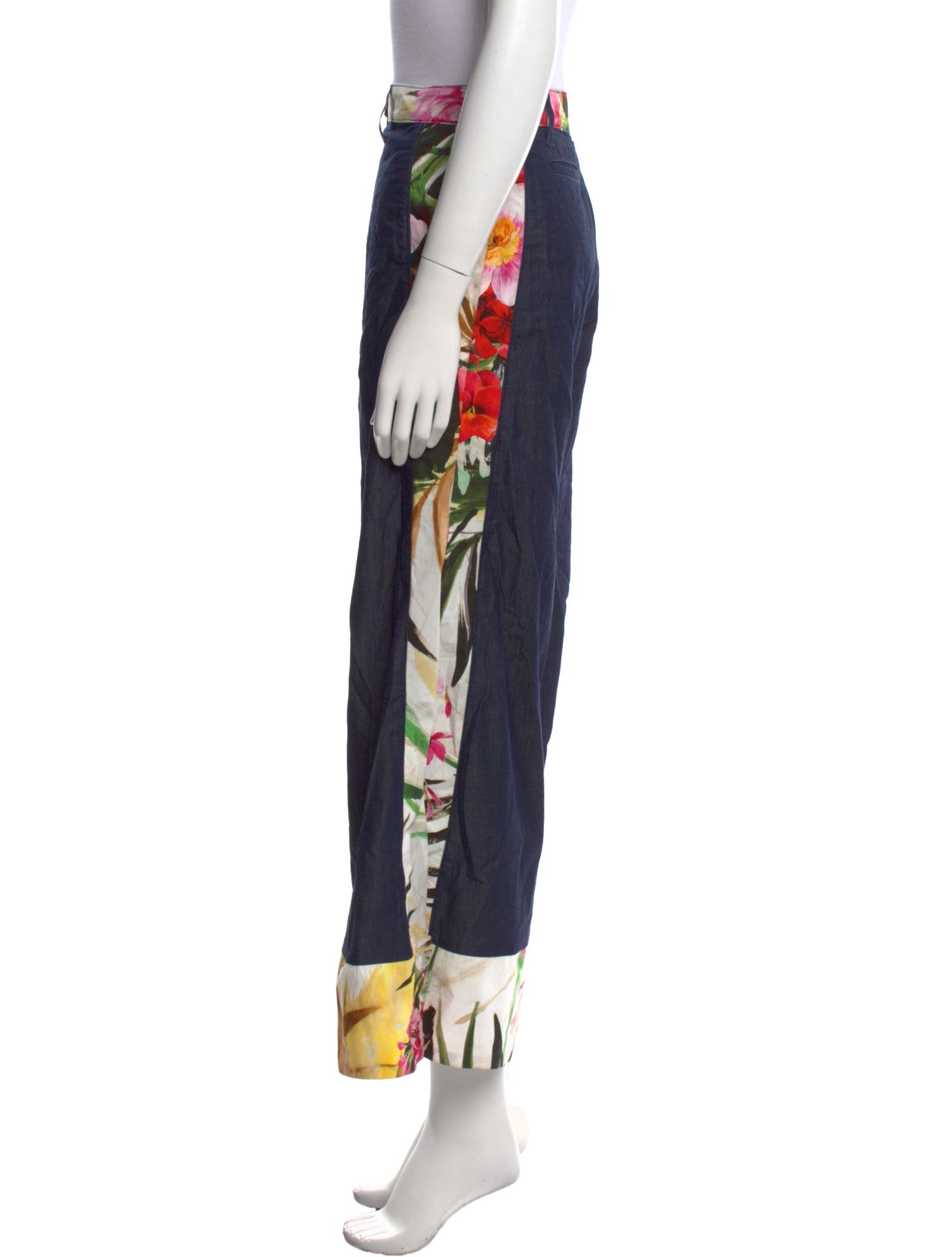 Blumarine 2019 Wide Leg Jeans