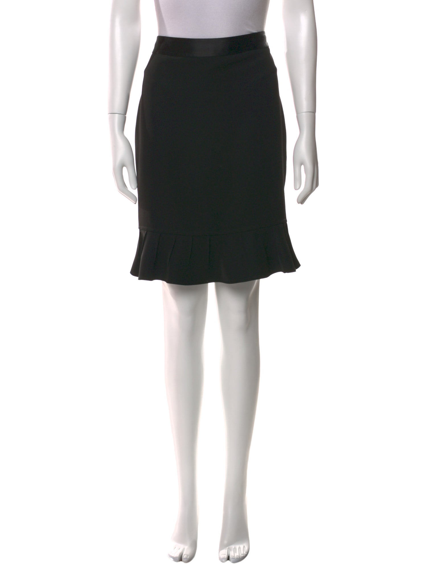 Blumarine Ruffle Embellishment Knee-Length Skirt