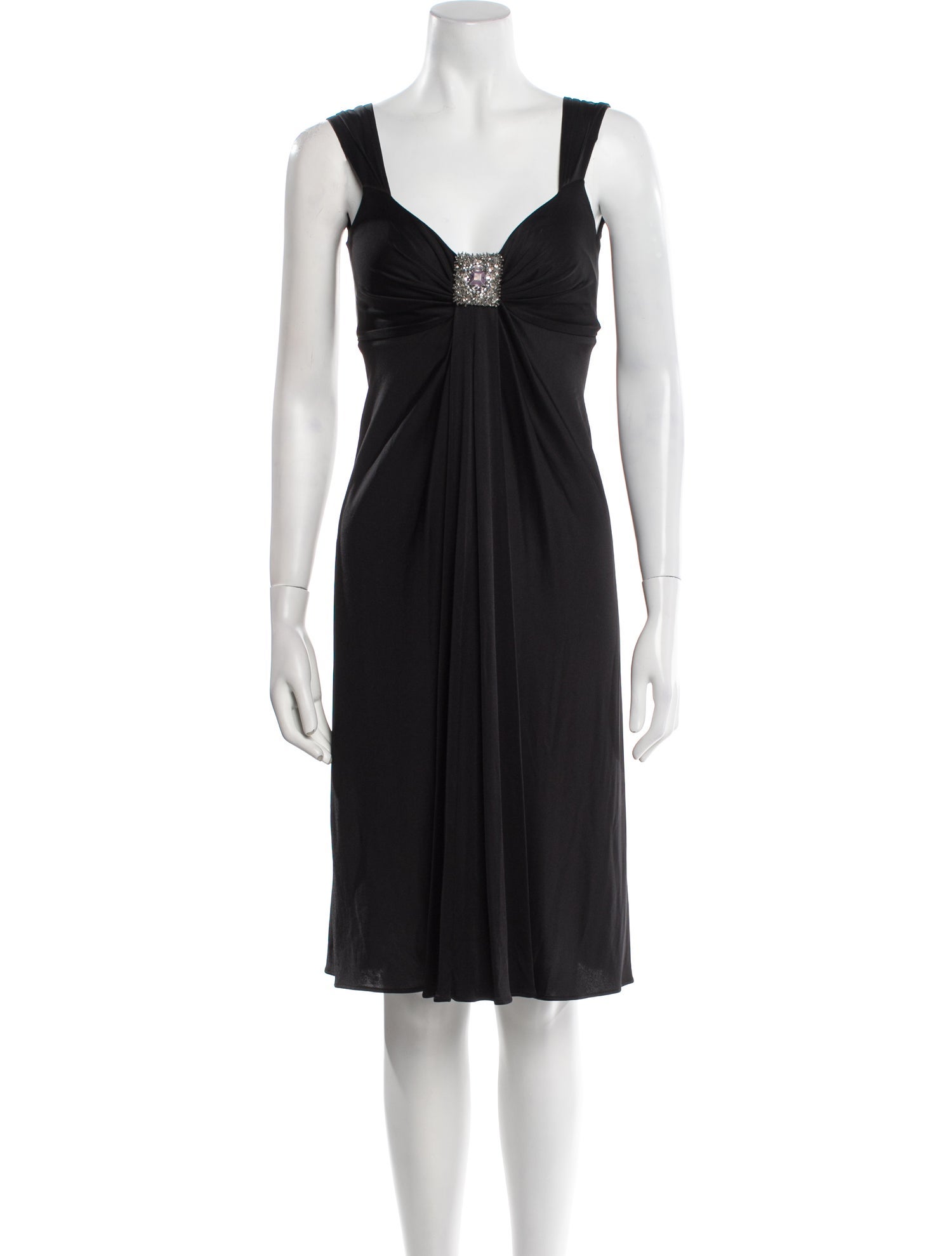 Blumarine Silk Knee-Length Dress