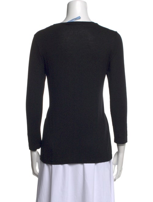 Blumarine Graphic Print Scoop Neck T-Shirt