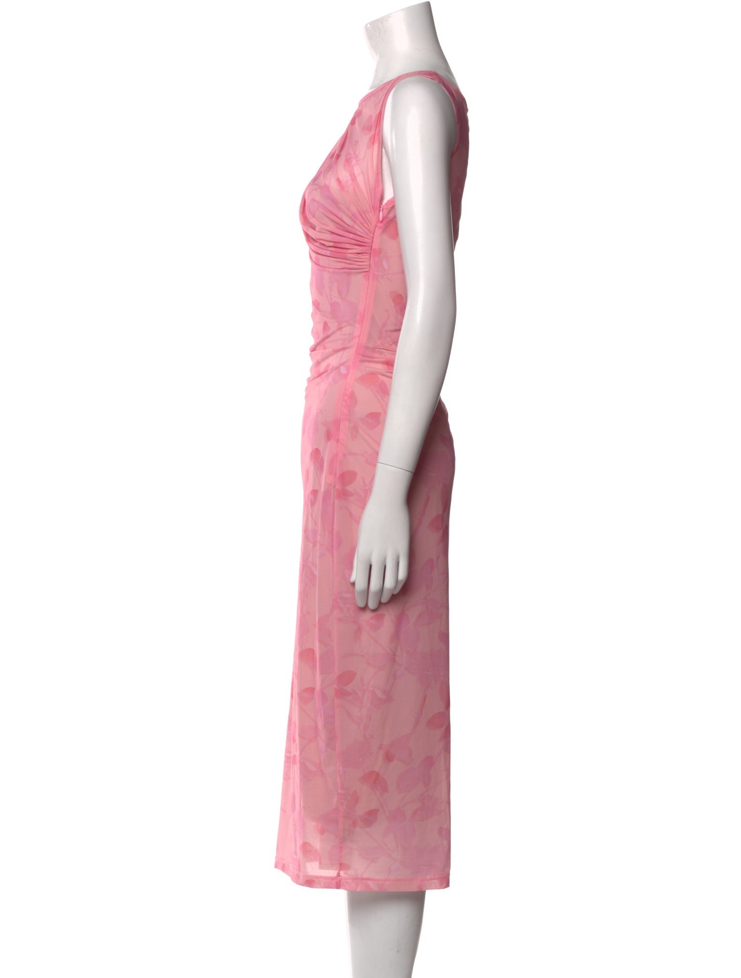 Blumarine Printed Midi Length Dress