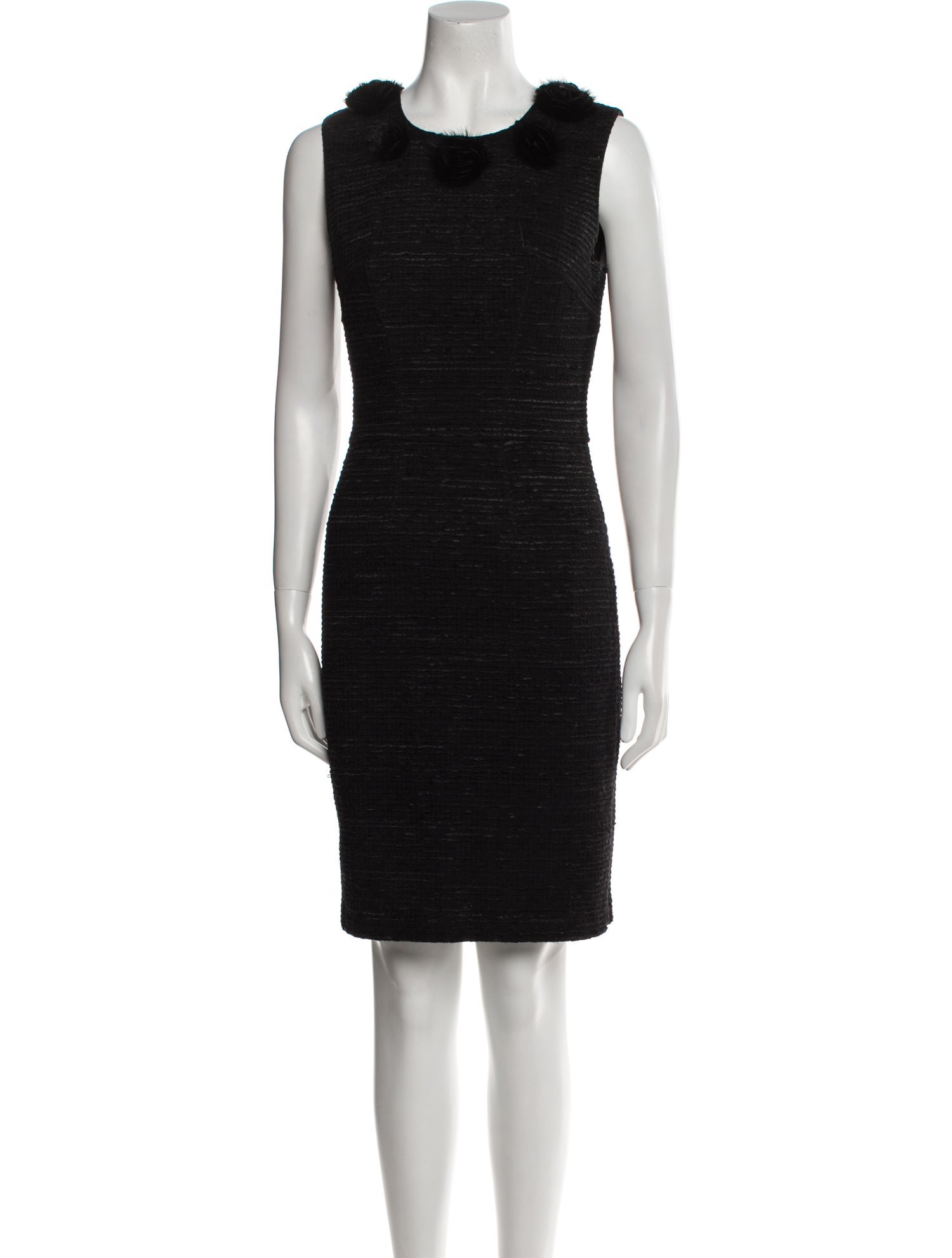 Blumarine Mink Knee-Length Dress