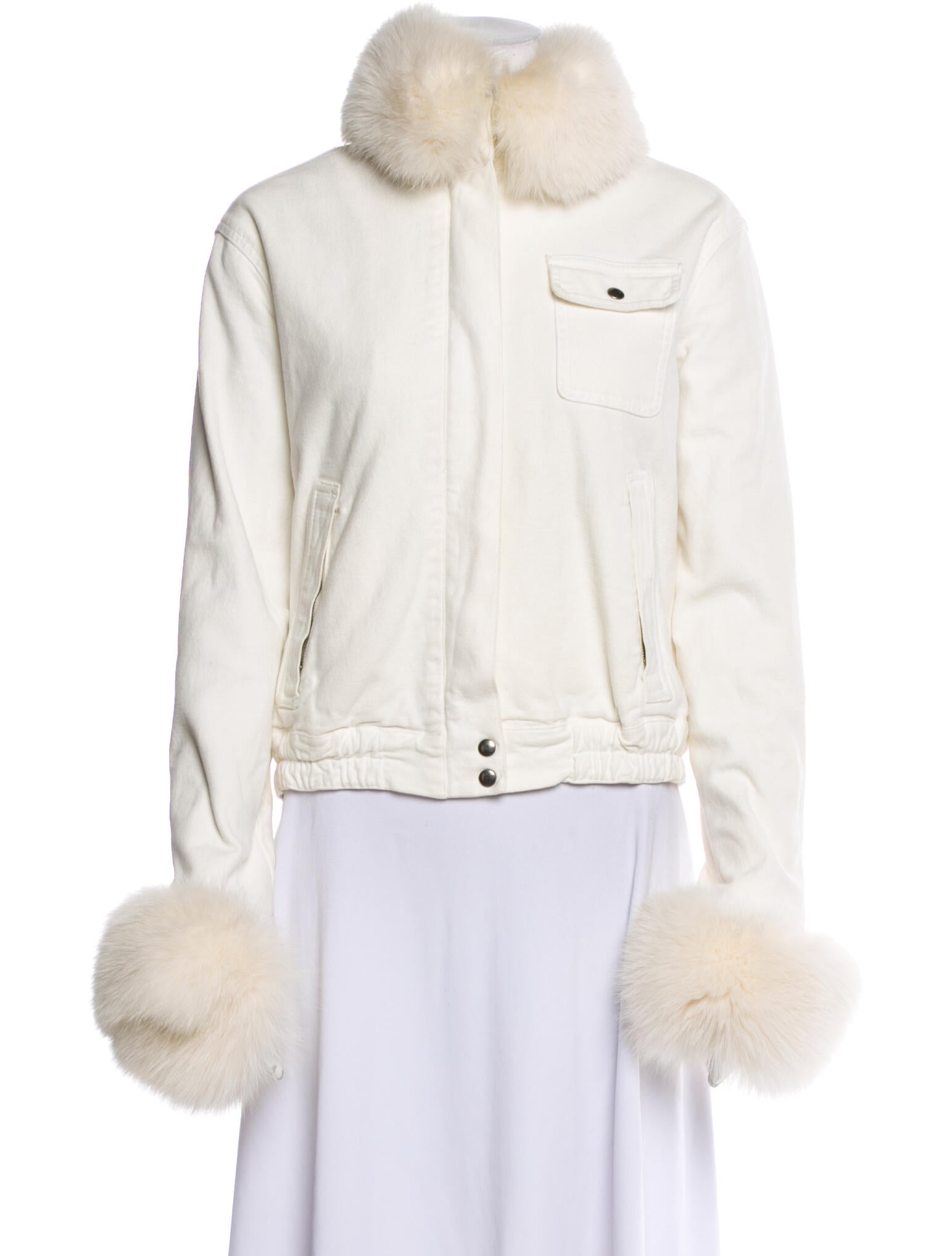 Blumarine Vintage 2000's Faux Fur Jacket