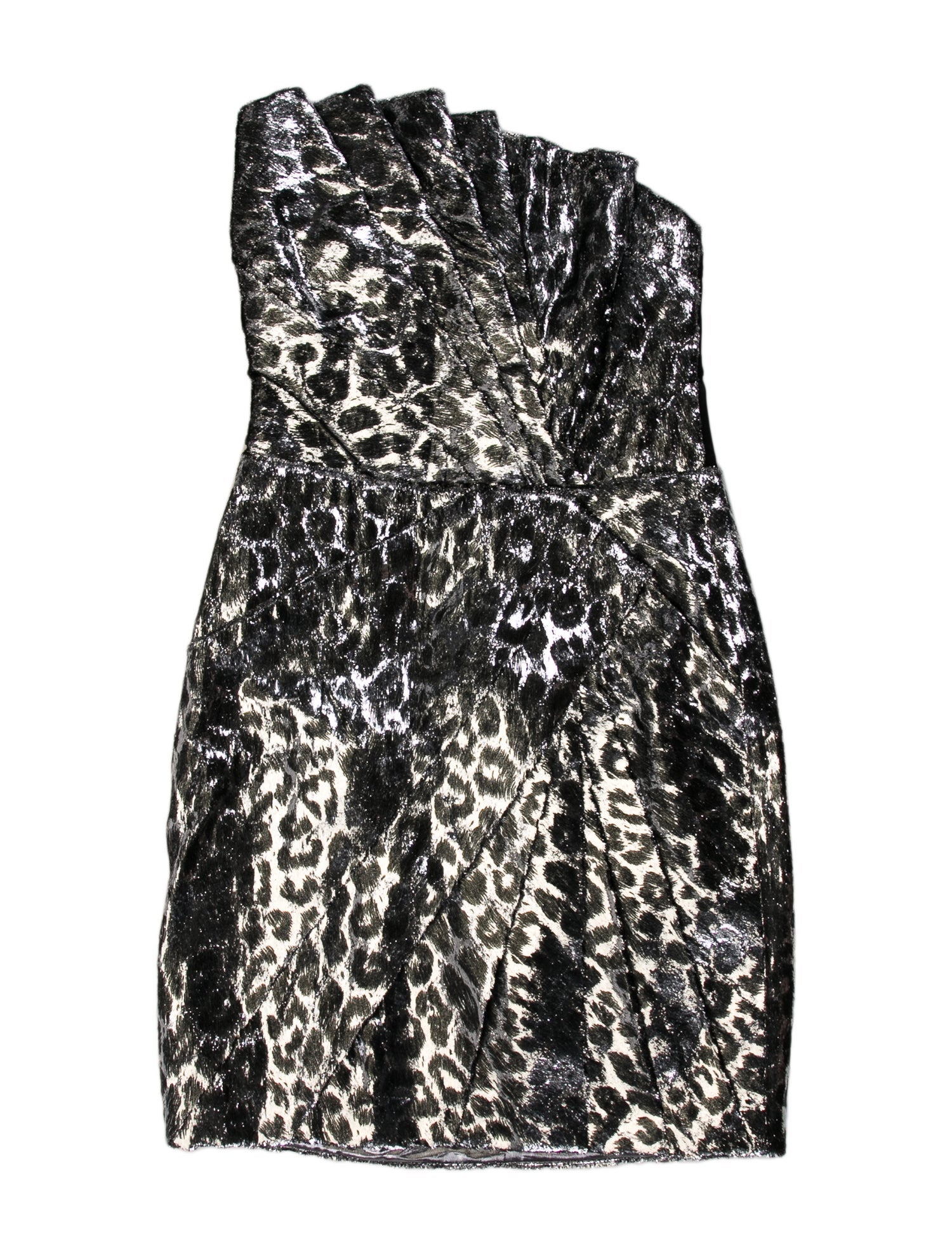 Blumarine Animal Print Mini Dress