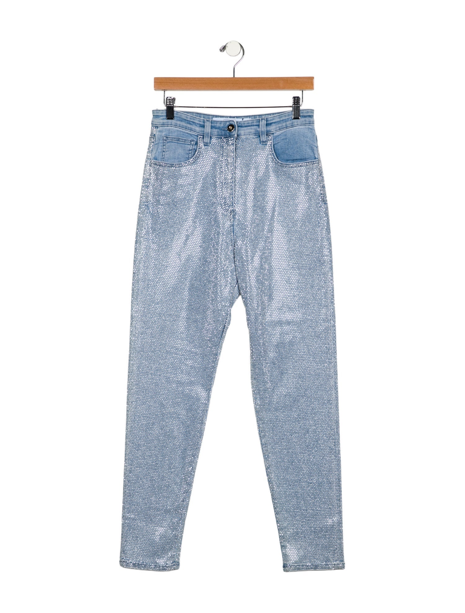 Blumarine High-Rise Skinny Leg Jeans w/ Tags