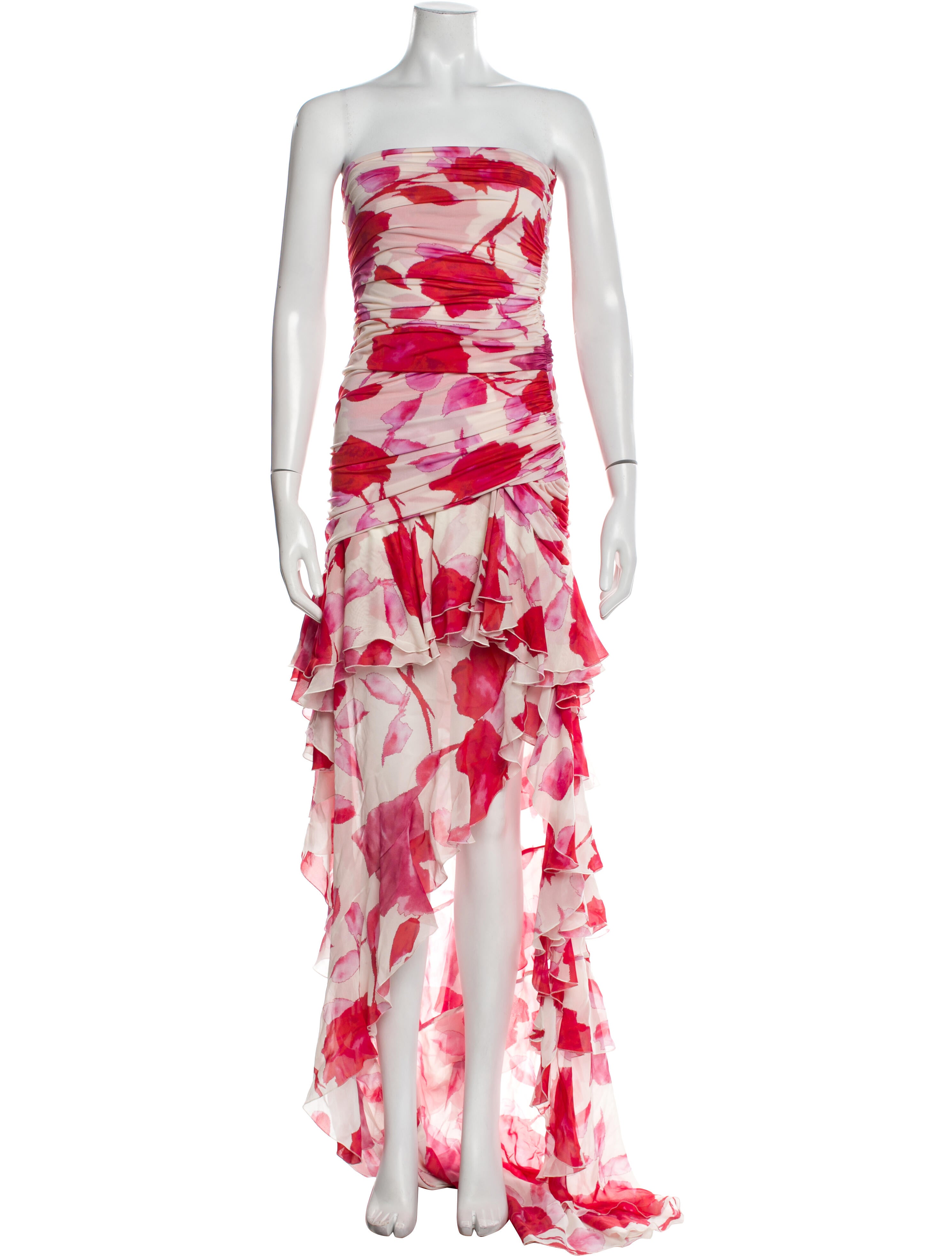 Blumarine Floral Print Long Dress w/ Tags