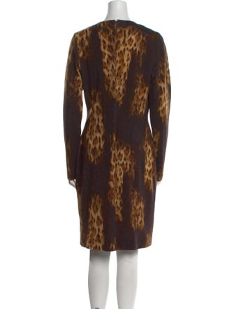 Blumarine Wool Knee-Length Dress