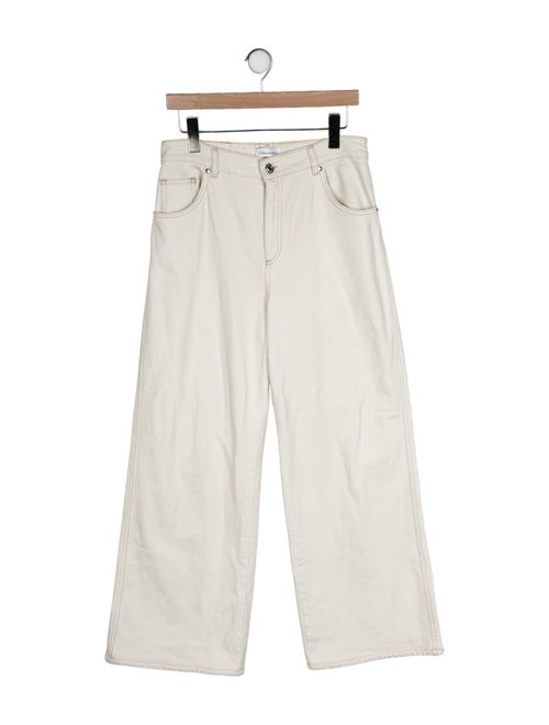 Blumarine High-Rise Wide Leg Jeans