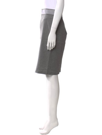 Blumarine Wool Knee-Length Skirt