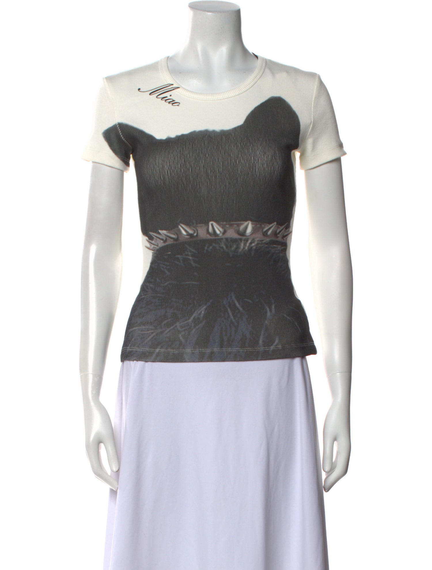 Blumarine 2025 Printed T-Shirt w/ Tags