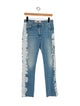 Blumarine Mid-Rise Straight Leg Jeans