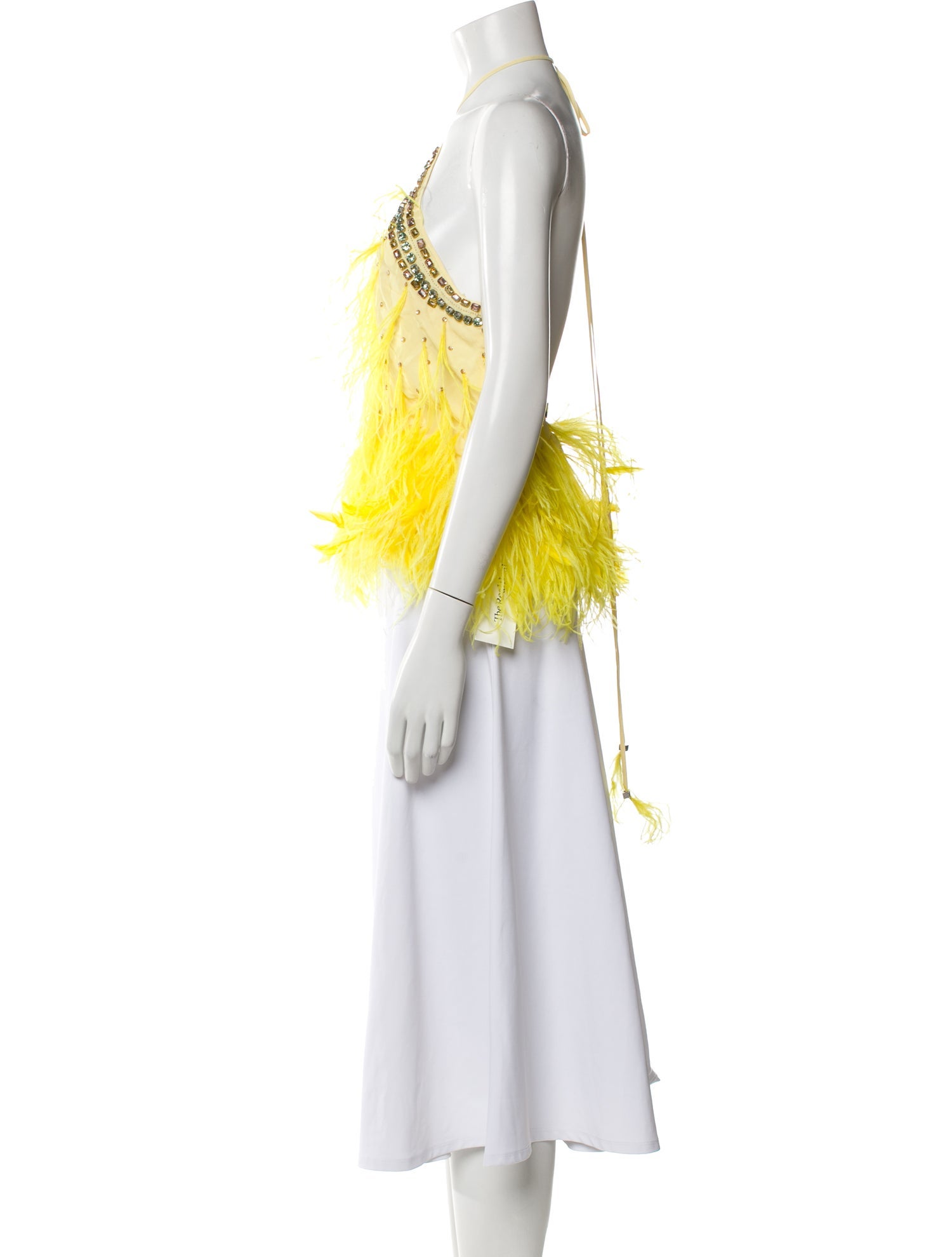 Blumarine Patterned Halterneck Blouse