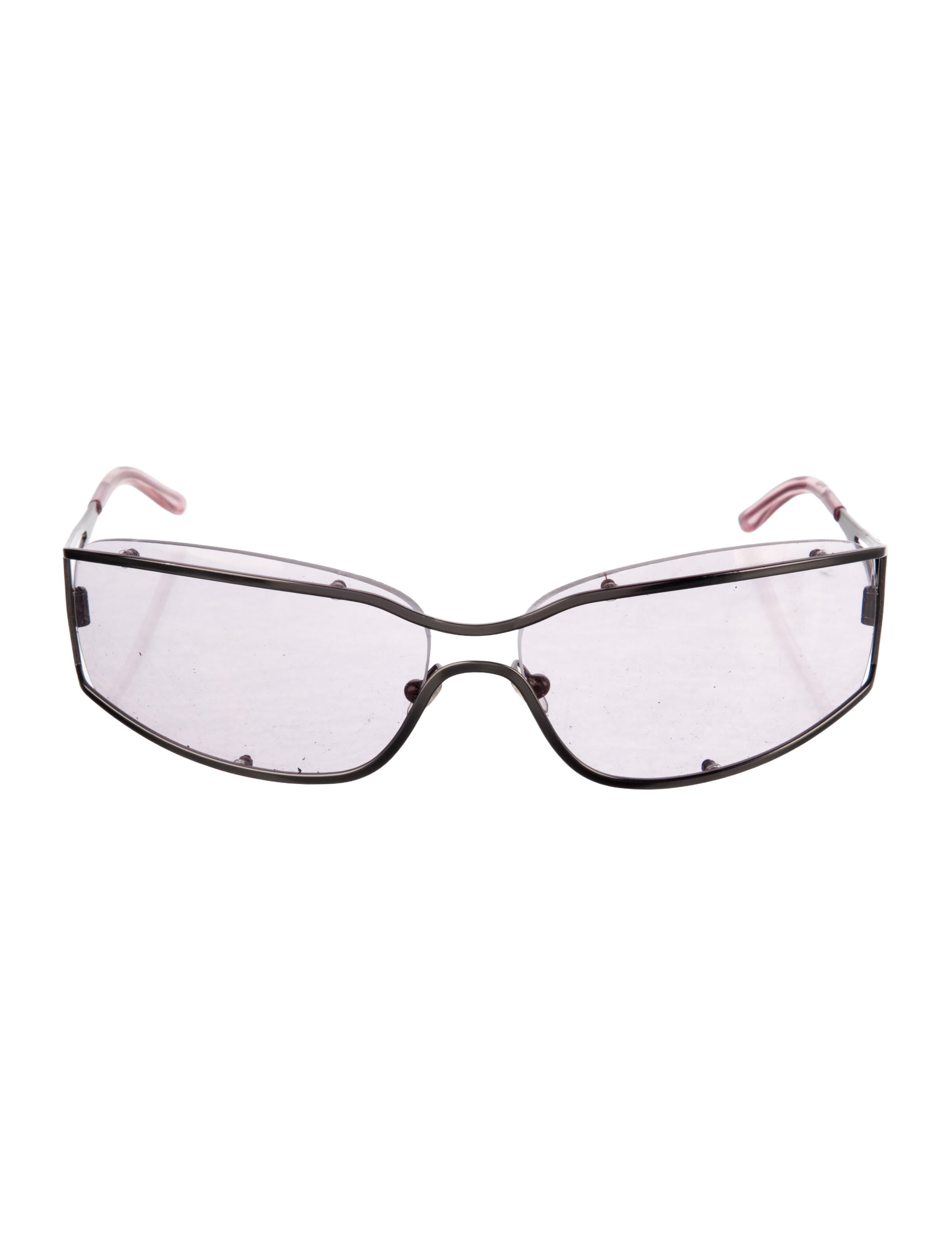 Blumarine Shield Tinted Sunglasses