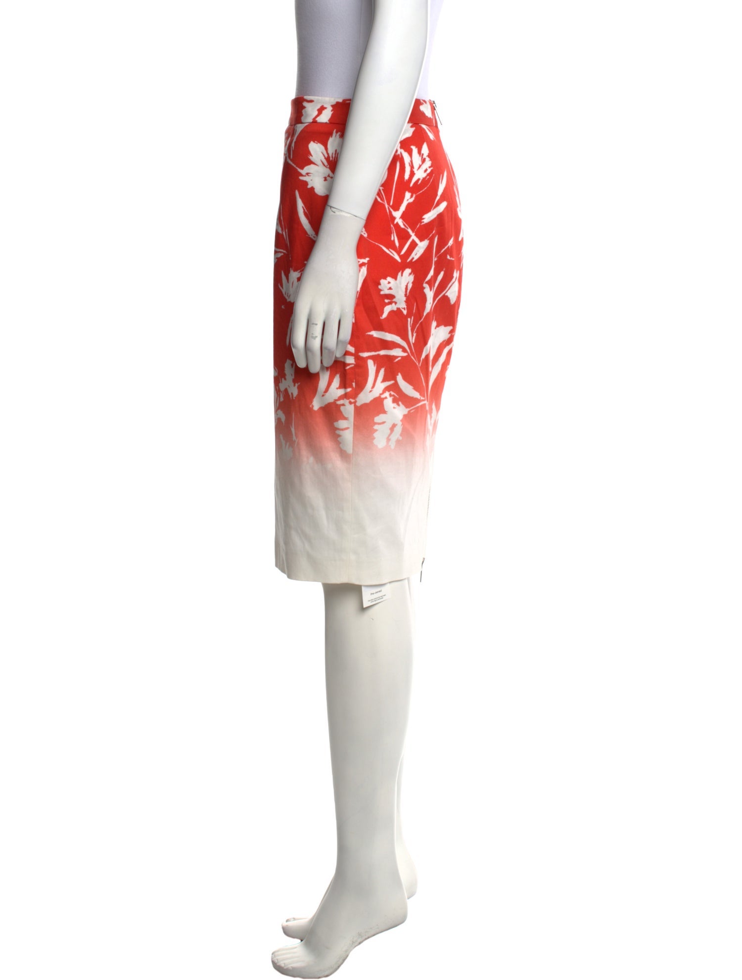 Blumarine Printed Knee-Length Skirt