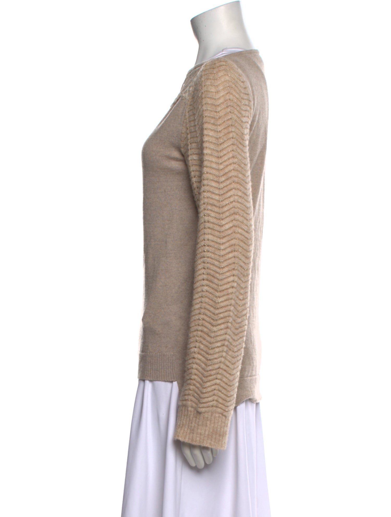 Blumarine Wool Bateau Neckline Sweater