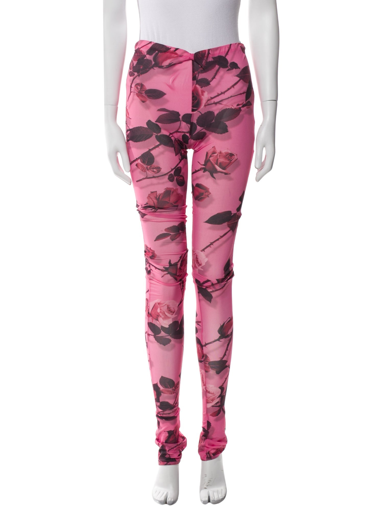 Blumarine Printed Skinny Leg Pants w/ Tags