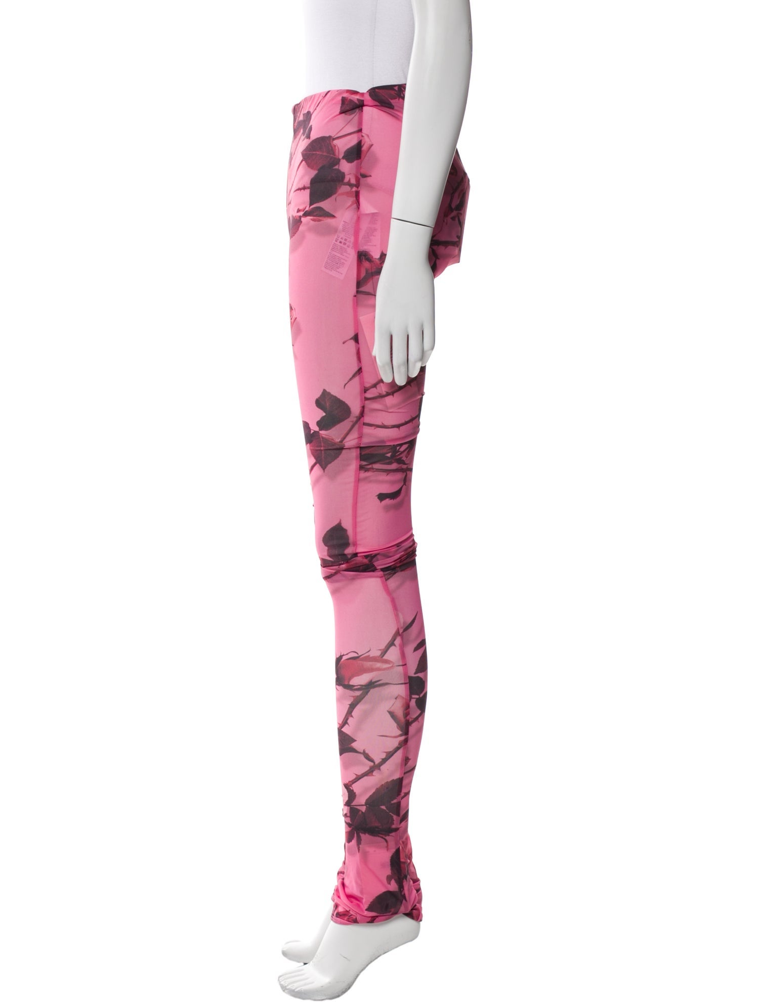Blumarine Printed Skinny Leg Pants w/ Tags