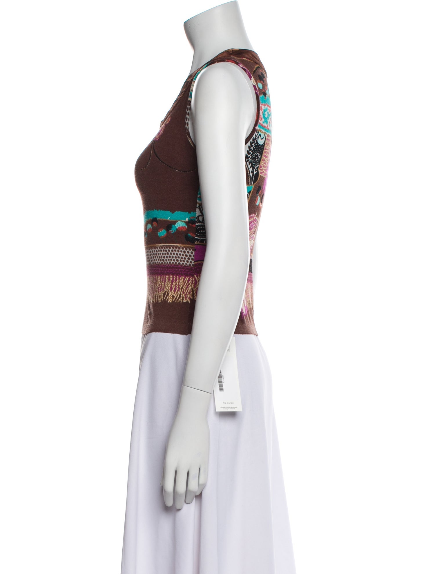 Blumarine Vintage Late 1990's - Early 2000's Crop Top