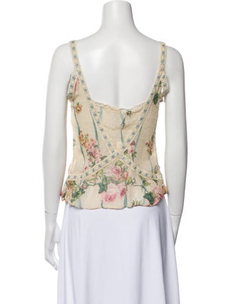 Blumarine 2000's Silk Top