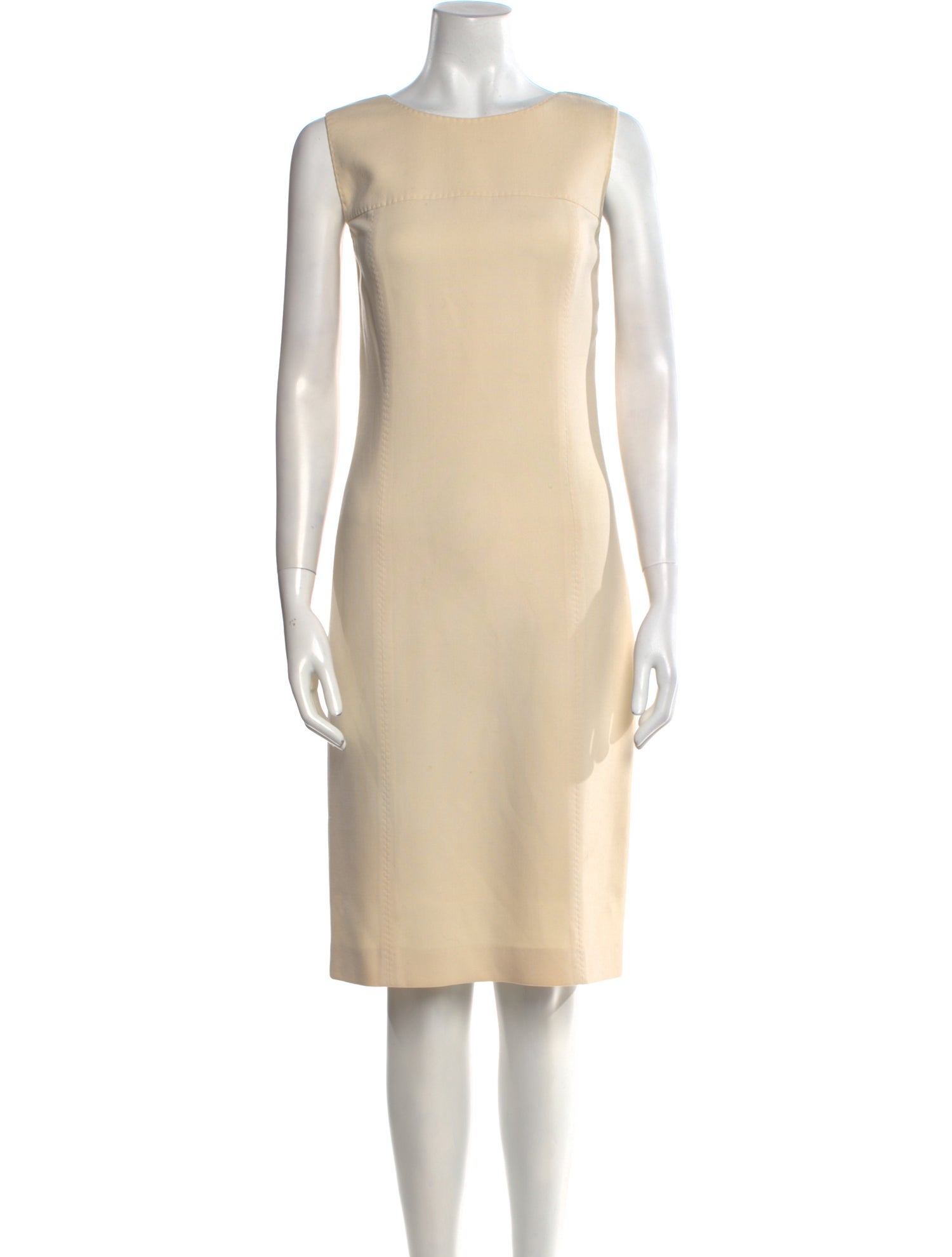 Blumarine Silk Knee-Length Dress