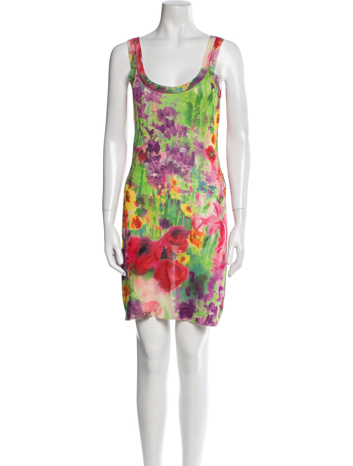 Blumarine Printed Mini Dress