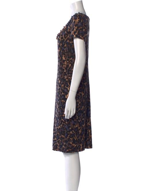 Blumarine Wool Knee-Length Dress