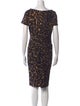 Blumarine Wool Knee-Length Dress