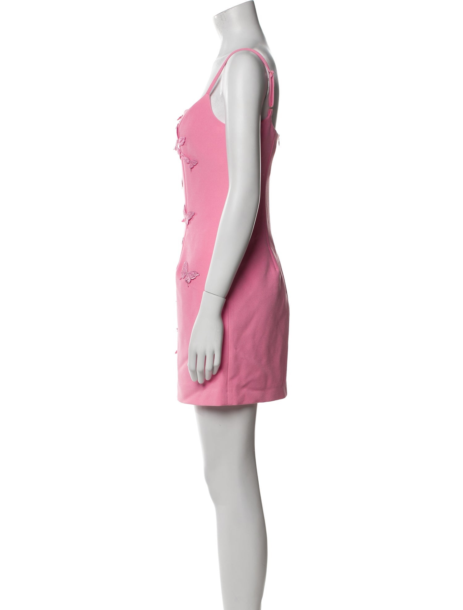 Blumarine Square Neckline Mini Dress w/ Tags