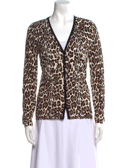 Blumarine Wool Printed Sweater