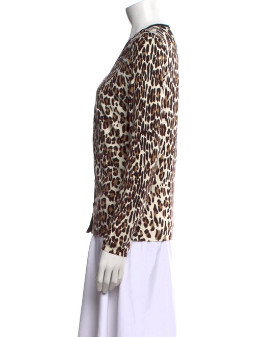 Blumarine Wool Printed Sweater