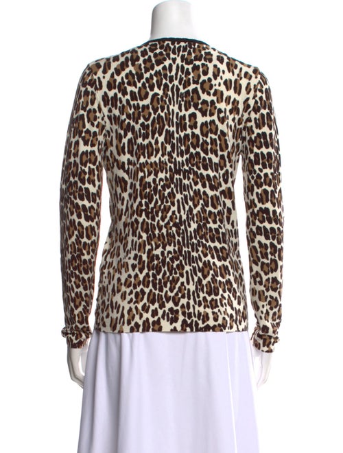 Blumarine Wool Printed Sweater