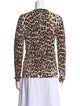 Blumarine Wool Printed Sweater