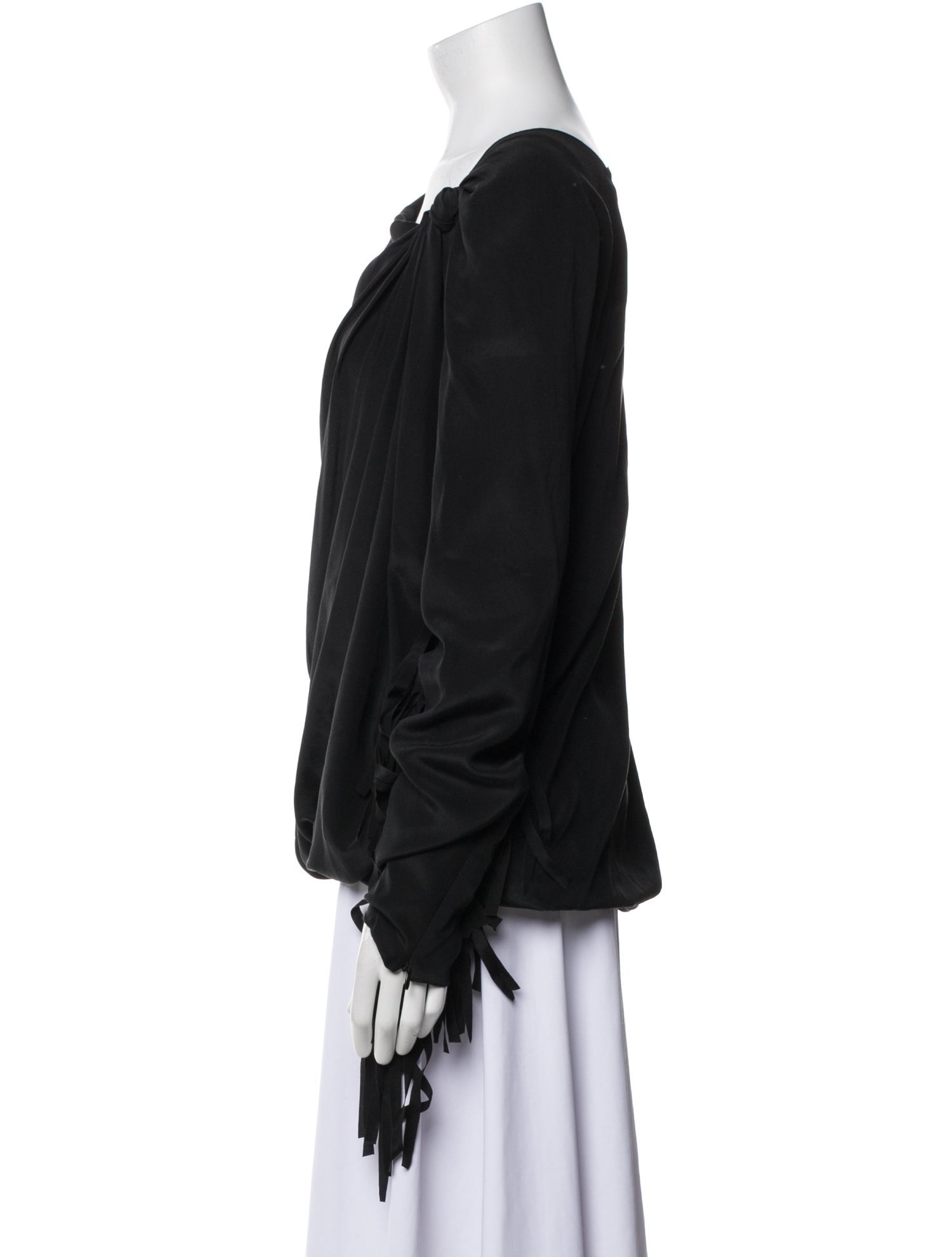 Blumarine Silk Asymmetrical Blouse w/ Tags