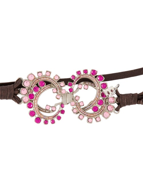 Blumarine Canvas Waist Belt