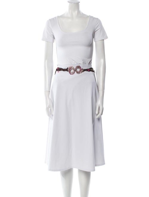 Blumarine Canvas Waist Belt