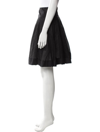 Blumarine Ruffle Embellishment Knee-Length Skirt