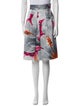 Blumarine Floral Print Knee-Length Skirt