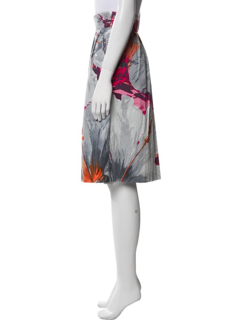 Blumarine Floral Print Knee-Length Skirt