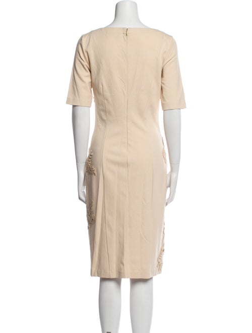 Blumarine Wool Midi Length Dress