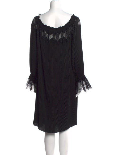 Blumarine Scoop Neck Knee-Length Dress