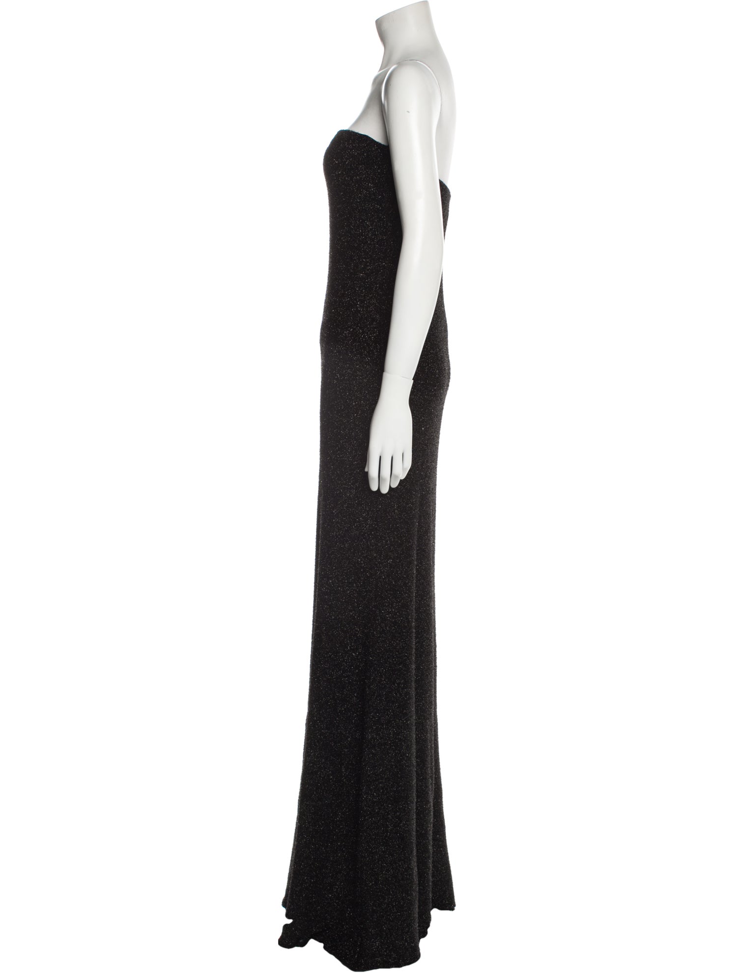 Blumarine Strapless Long Dress