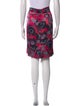 Blumarine Silk Knee-Length Skirt