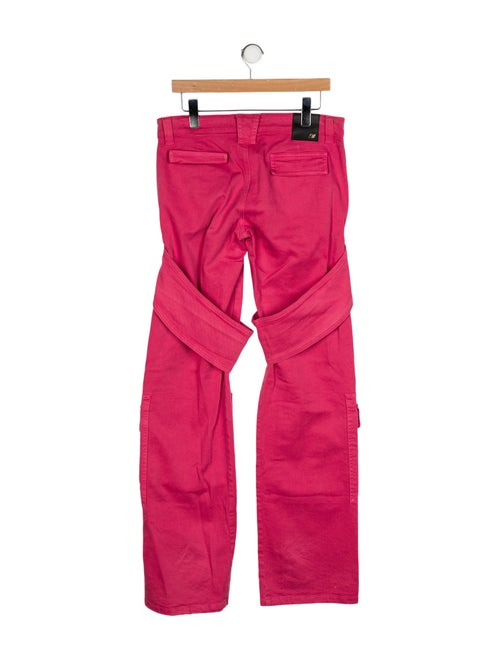 Blumarine Mid-Rise Wide Leg Jeans