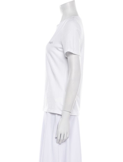 Blumarine Graphic Print Crew Neck T-Shirt